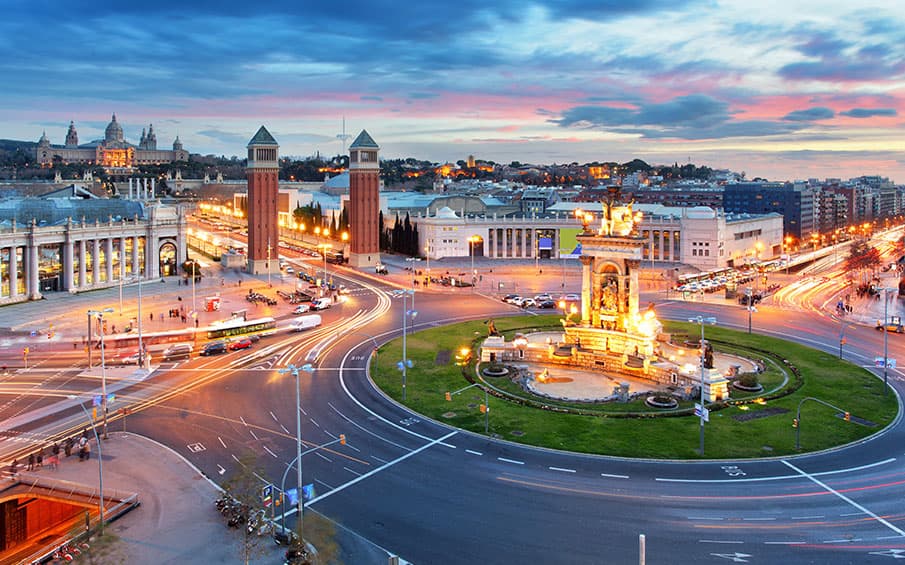 Barcelona round about