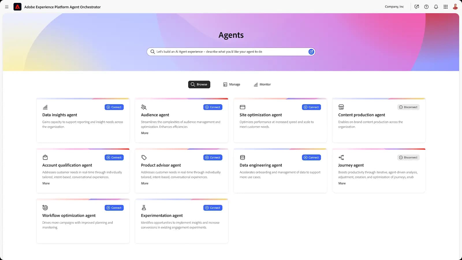 Platform Agent Orchestrator