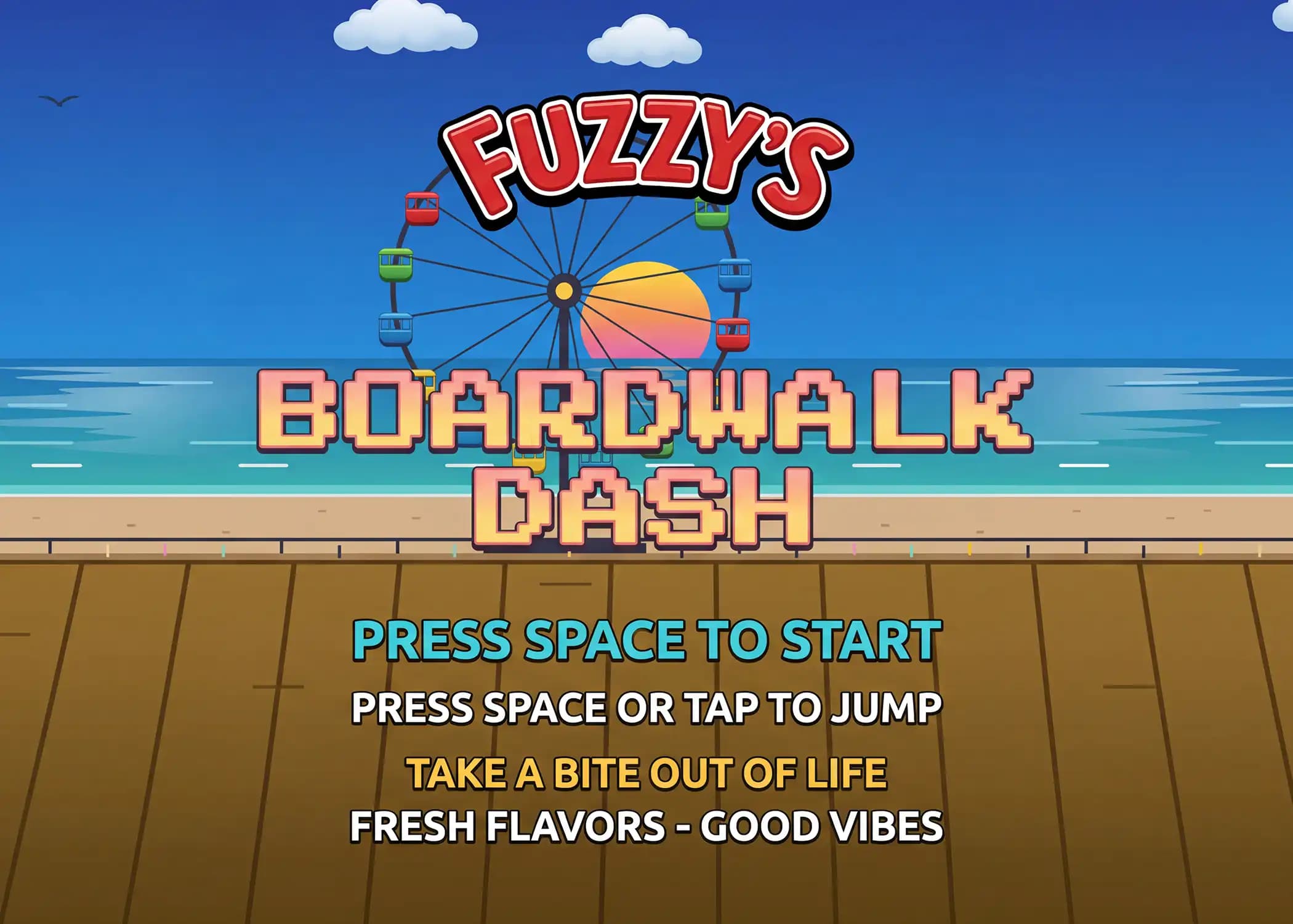 Boardwalk Dash Game (3rd)