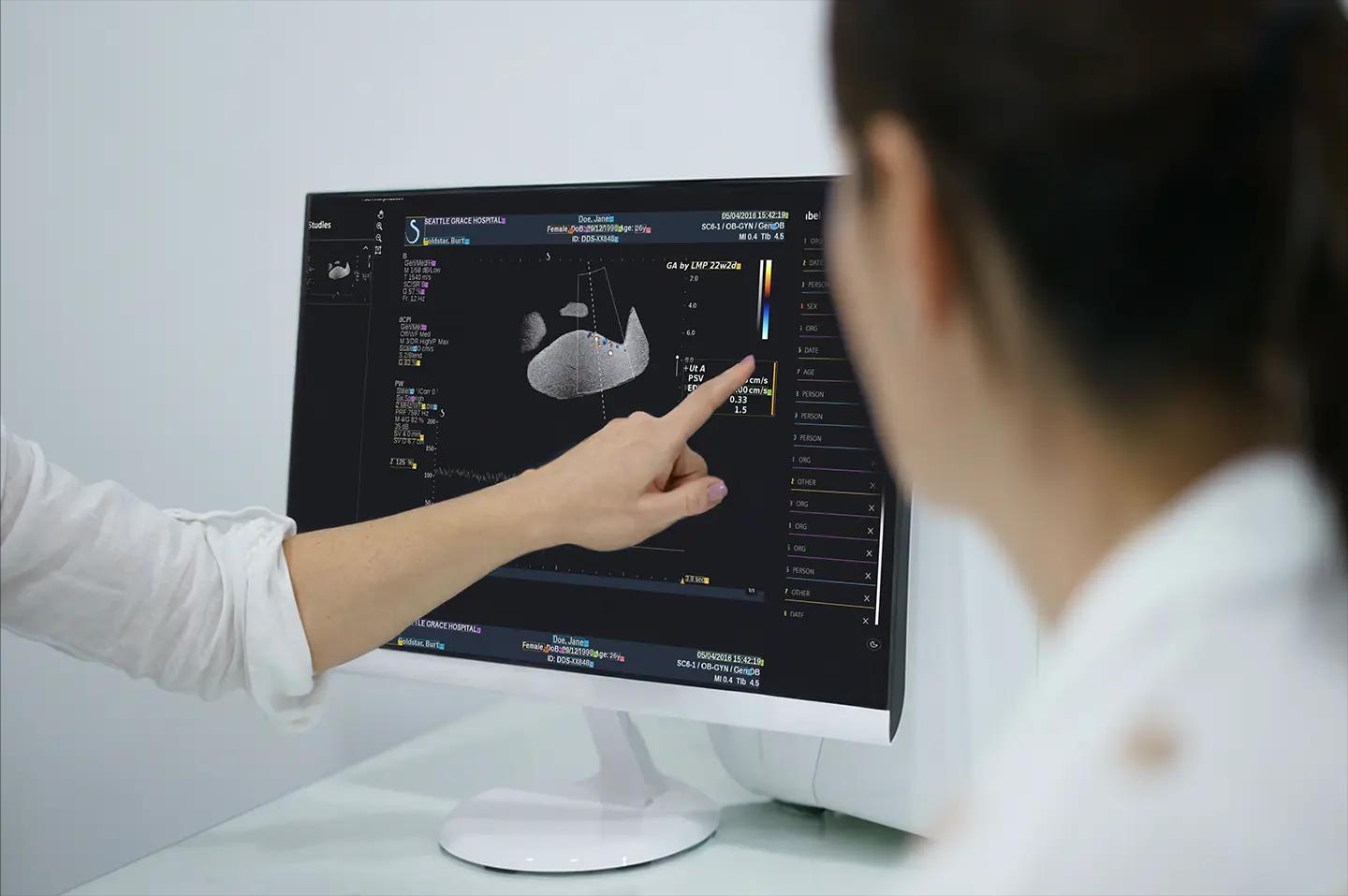 Health data anonymization UI