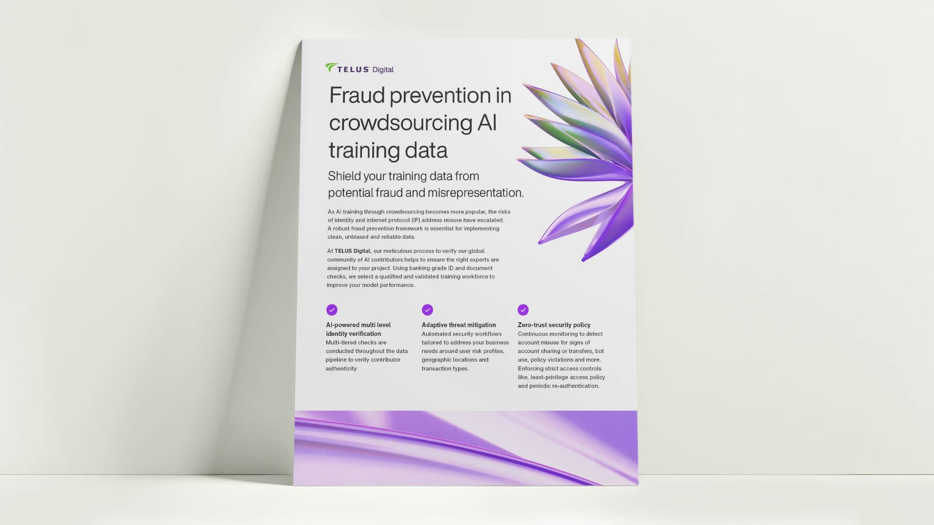 TDX2025 preview image Fraud prevention in crowdsourcing AI training data