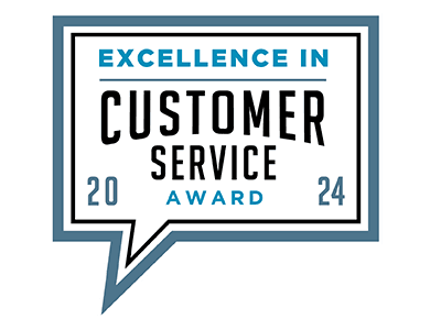 Business Intelligence Group Excellence in Customer Service Award logo