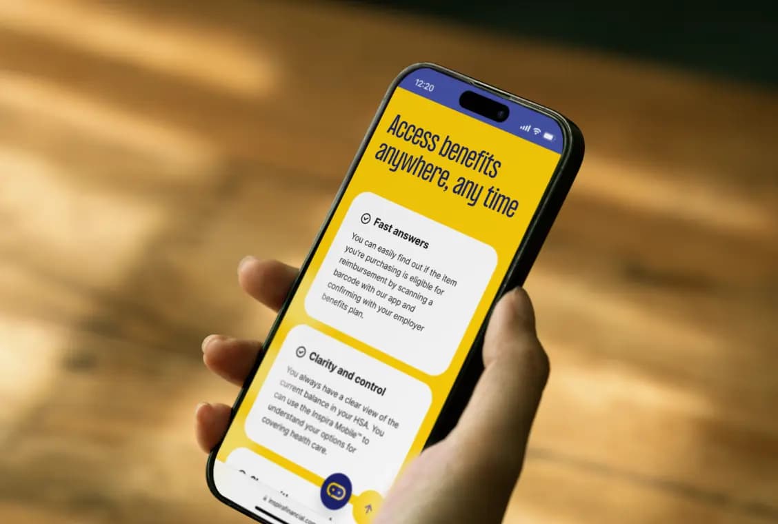 Inspira case study (benefits screen)
