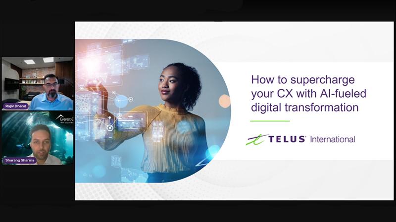Webinar: How to supercharge your CX with AI-fueled digital transformation
