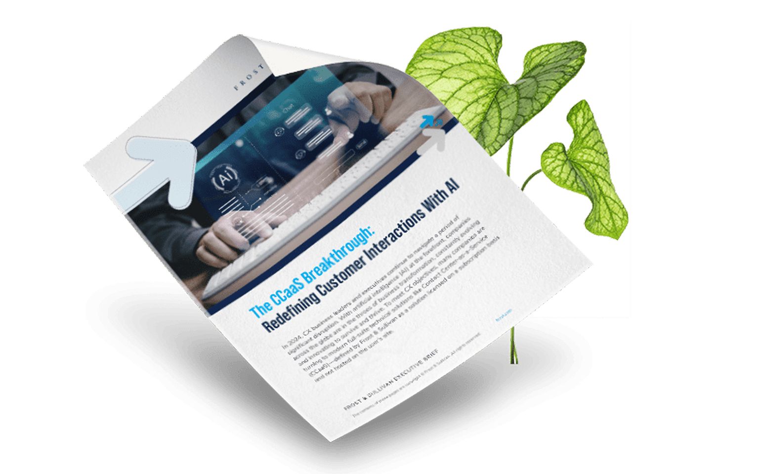 Frost & Sullivan - The CCaaS Breakthrough Executive Brief Preview Image