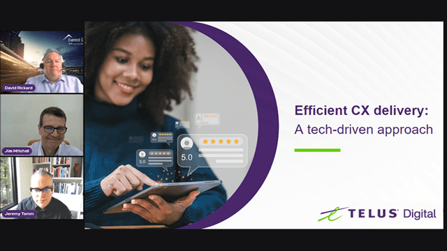 Efficient CX delivery: A tech-driven approach SEO Image