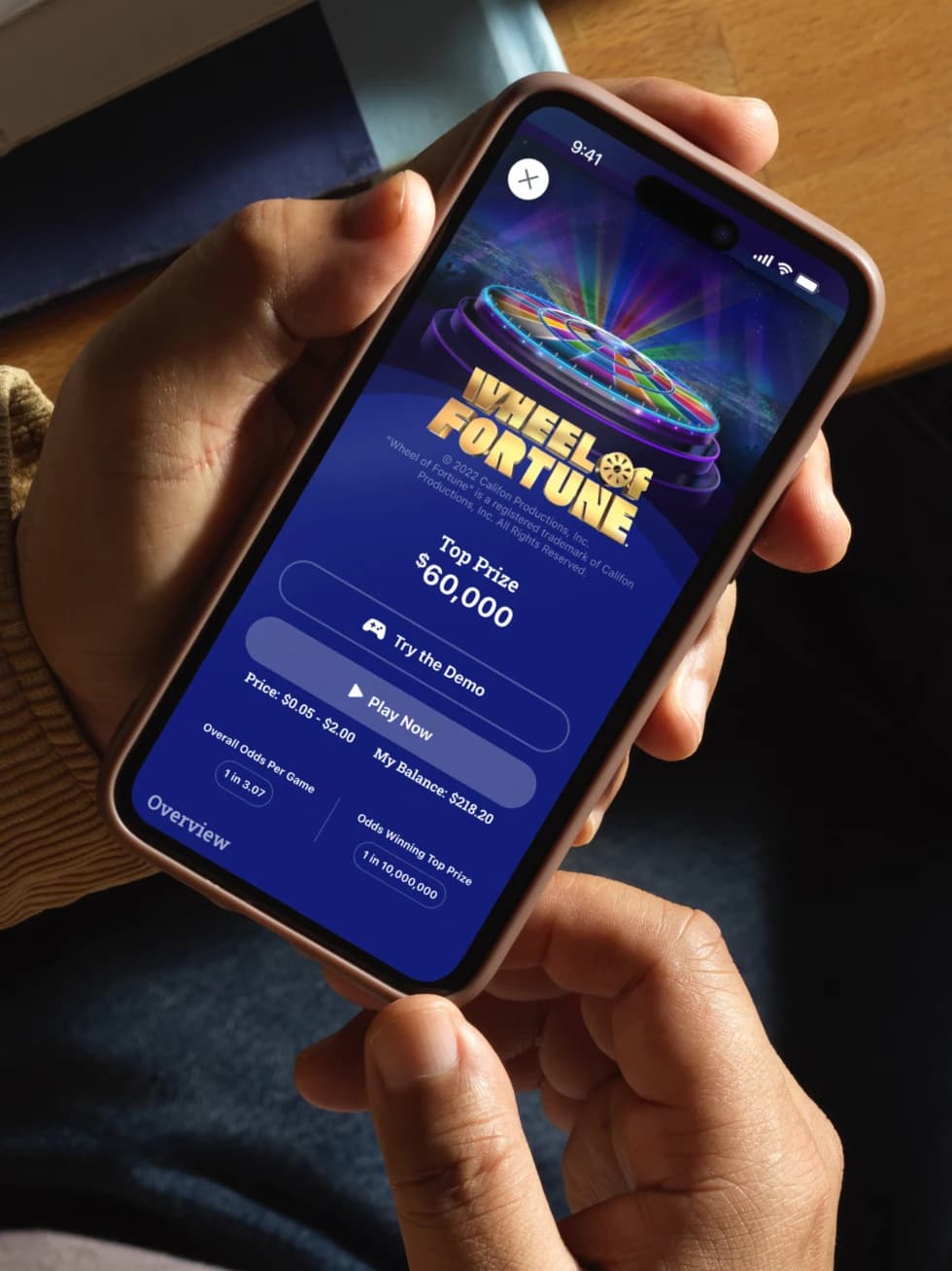 VA-Lottery mobile BG