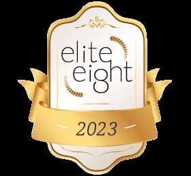 Winner badge for Elite 8 within the Achievers 50 Most Engaged Workplaces® Awards.