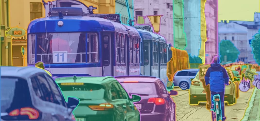 image data - semantic segmentation